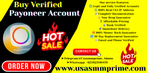 Buy Verified Payoneer Account